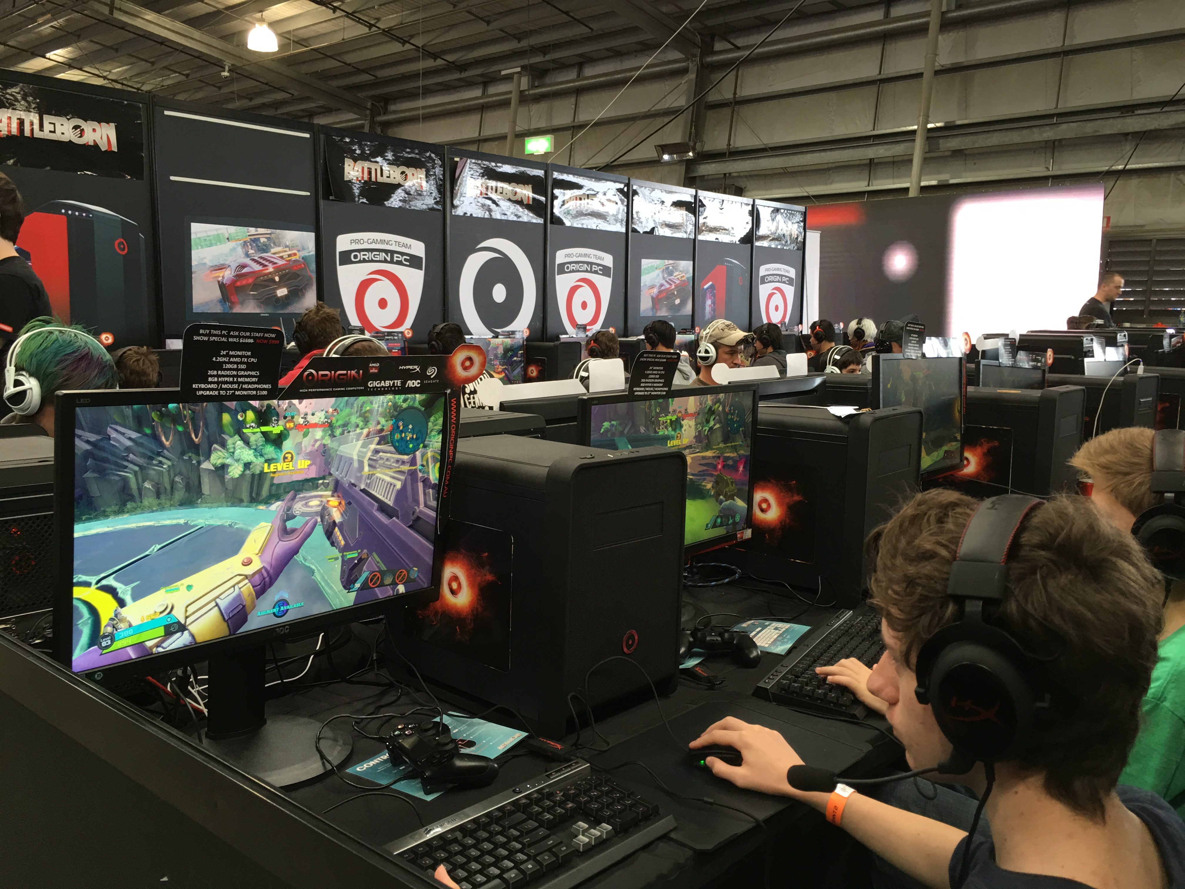 Gaming section! Lots of Fun!