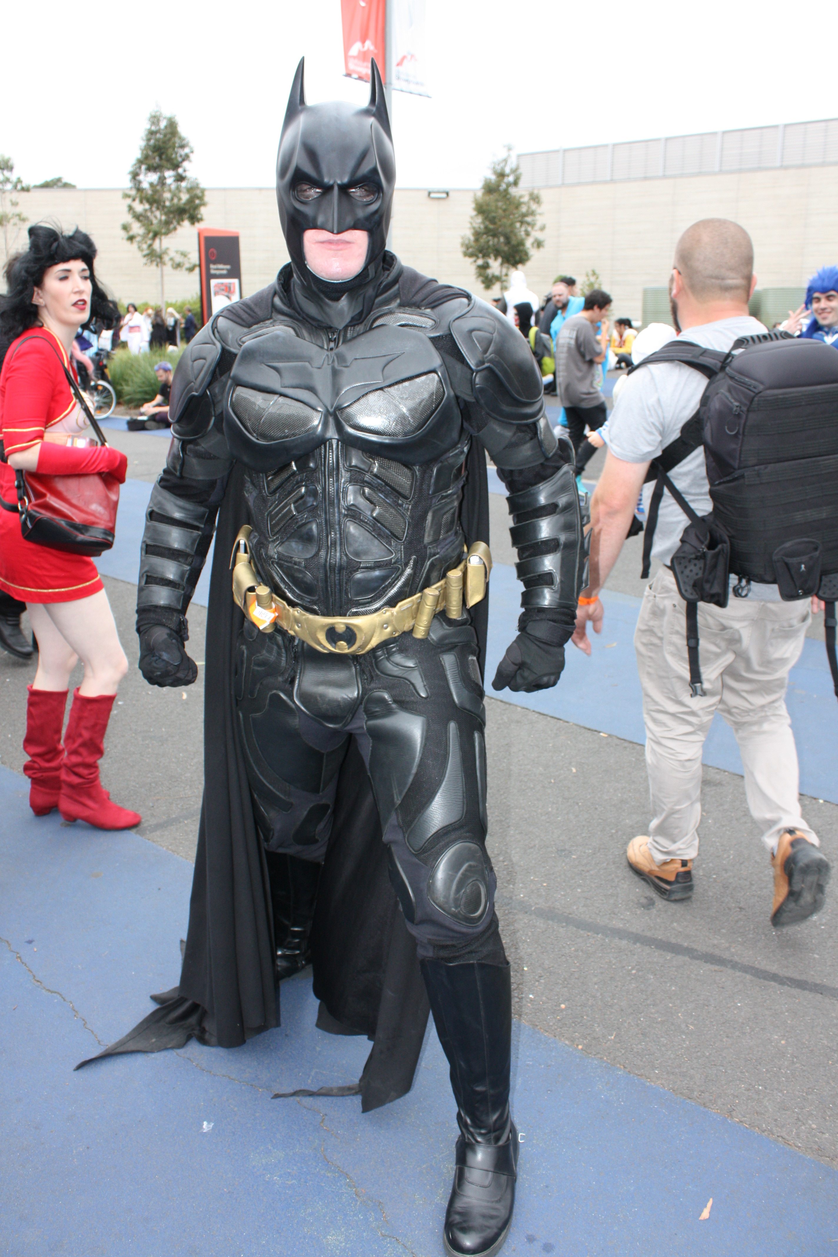 Batman looked amazing