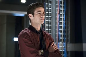The Flash -- "The Race of His Life" -- Image: FLA223a_0179b.jpg -- Pictured: Grant Gustin as Barry Allen -- Photo: Katie Yu/The CW -- é 2016 The CW Network, LLC. All rights reserved.