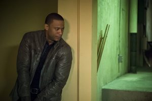 Arrow -- "Genesis" -- Image AR420a_0418b.jpg -- Pictured: David Ramsey as John Diggle -- Photo: Diyah Pera/The CW -- é 2016 The CW Network, LLC. All Rights Reserved.