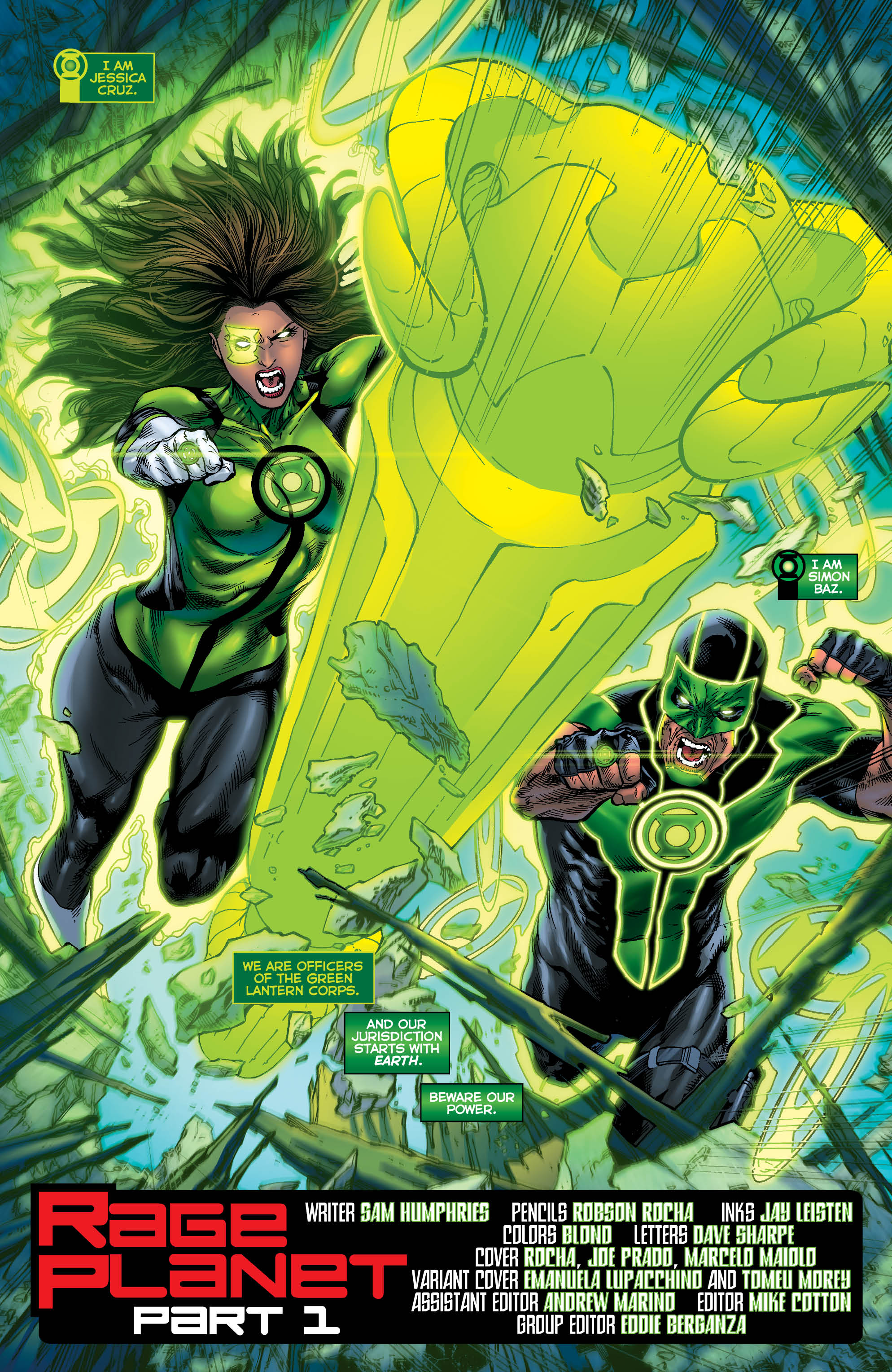 Robson Rocha's GREEN LANTERN