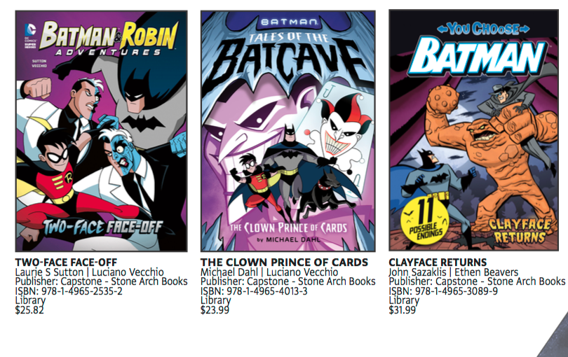 Images from the Batman Day 2016 Selling Guide. Property of DC Comics.