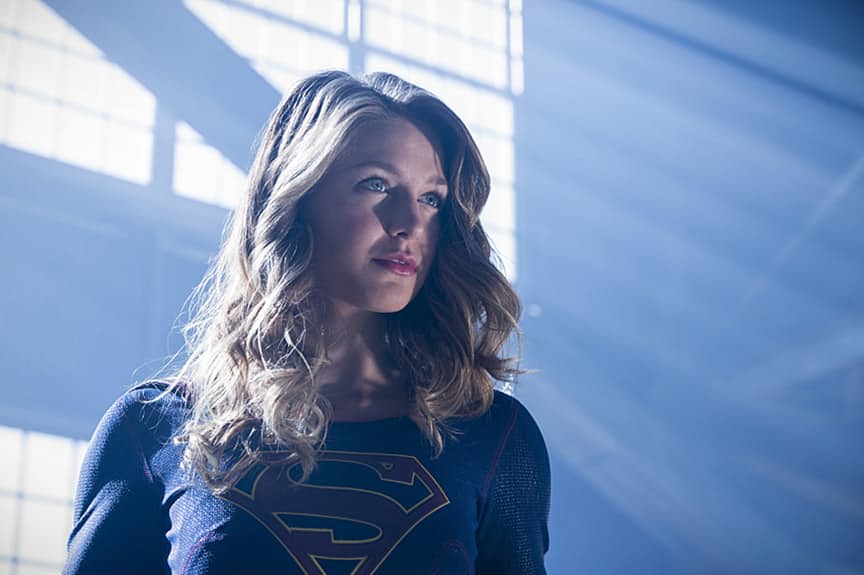 The Flash -- "Invasion!" -- Image FLA308a_0185b.jpg -- Pictured: Melissa Benoist as Kara/Supergirl -- Photo: Michael Courtney/The CW -- é 2016 The CW Network, LLC. All rights reserved.