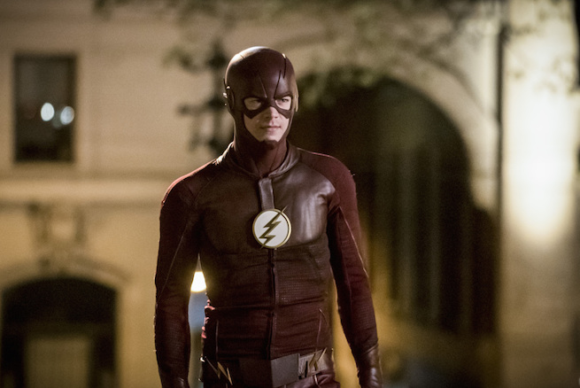 The Flash -- "Infantino Street" -- FLA322c_0005b.jpg -- Pictured: Grant Gustin as Barry Allen -- Photo: Katie Yu/The CW -- é 2017 The CW Network, LLC. All rights reserved.