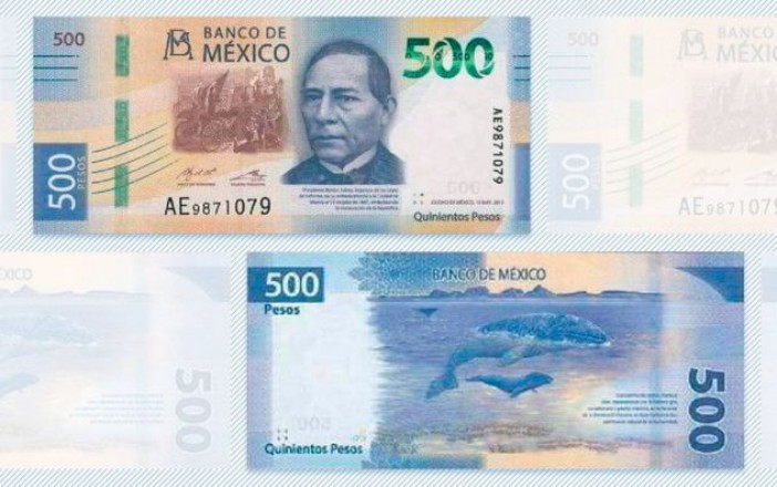 Resultado de imagen para 500 pesos nuevos