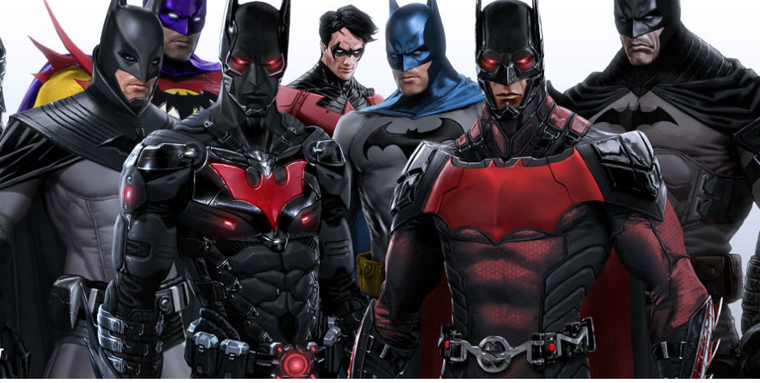 all skins for batman arkham knight