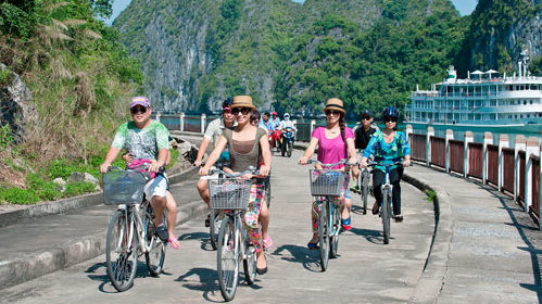 Cat-ba-bike Biking in Cat Ba