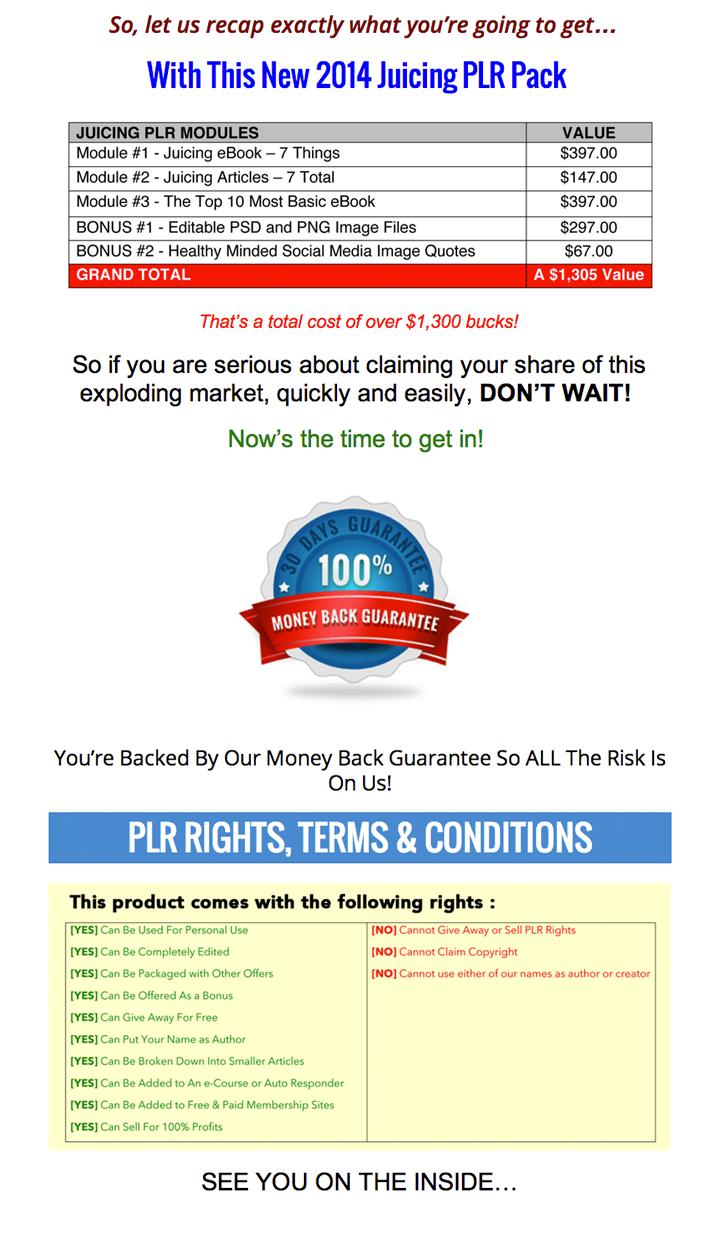 [Image: 04-WSO-Juicing-PLR-Sales-Page.png]