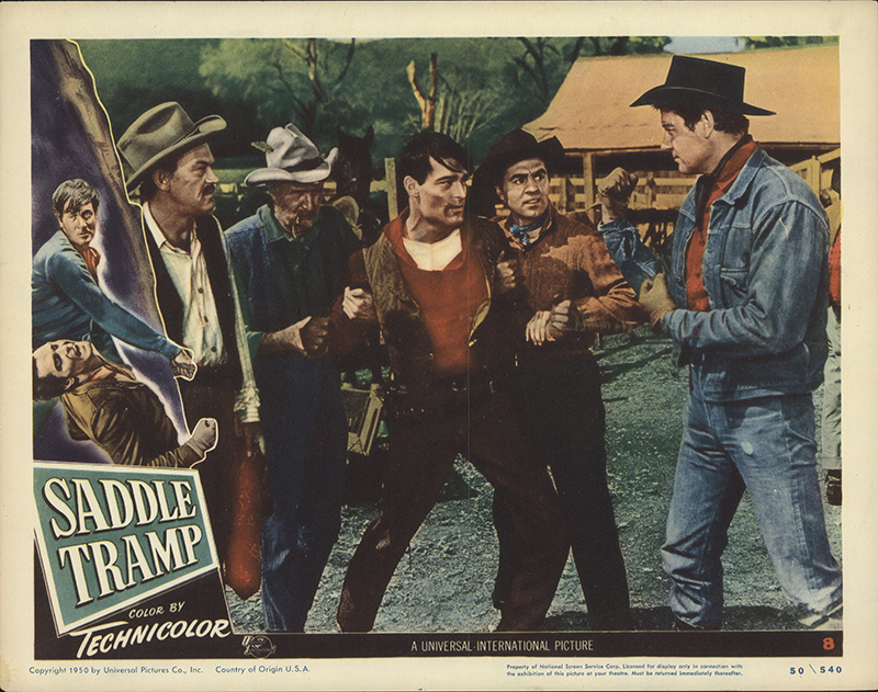 Saddle Tramp 1950 Original Movie Poster Western eBay