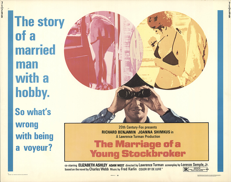 The Marriage of a Young Stockbroker 1971 Original Movie Poster Comedy