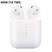 i10 Tws Wireless Bluetooth 5.0 Earbuds Earphone Auto Turn On/off Wireless Charging with Mic Charging Box For Android iPhone iPad