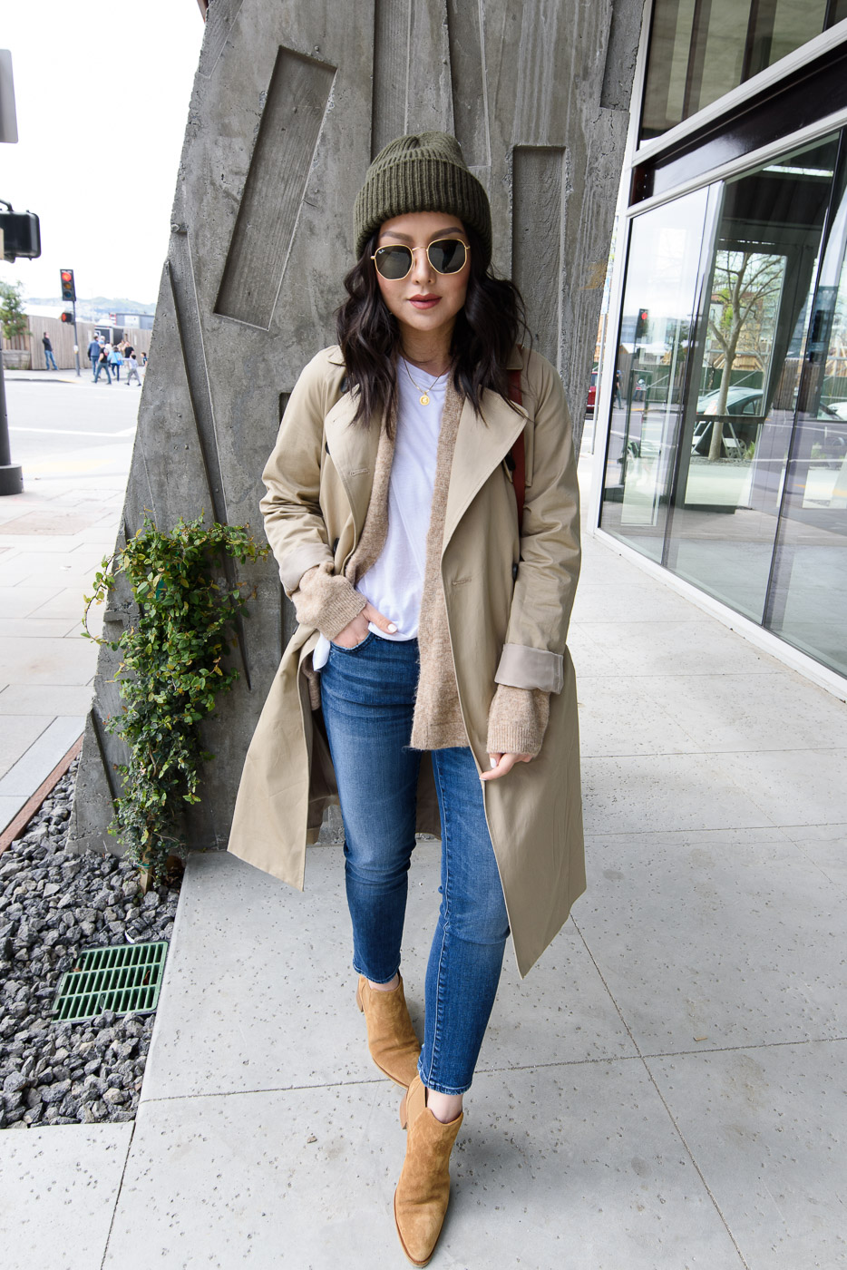 everlane trench coat