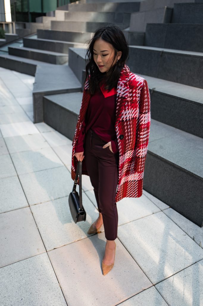 express plaid pants