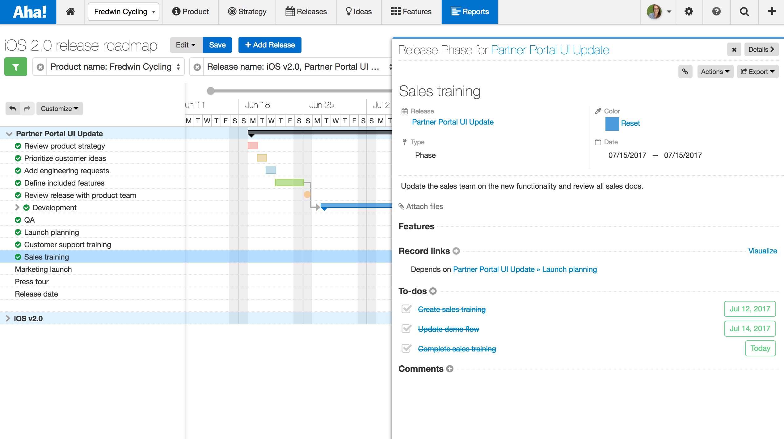 product launch planning
