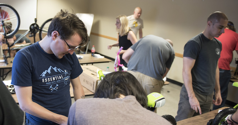 Aha! remote team volunteer activity