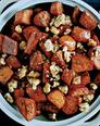 Five-Spice Glazed Sweet Potatoes with Walnut Toffee