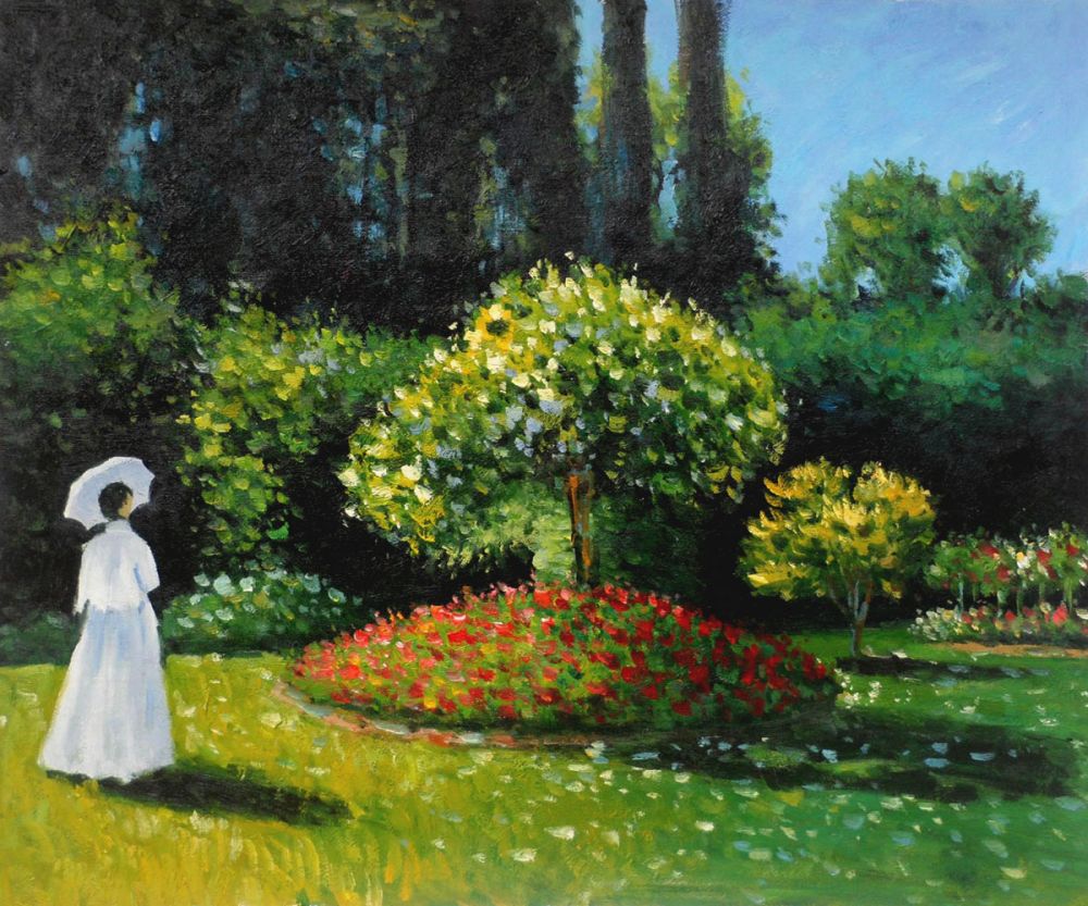 Jeanne-Marguerite Lecadre (Lady in a Garden)