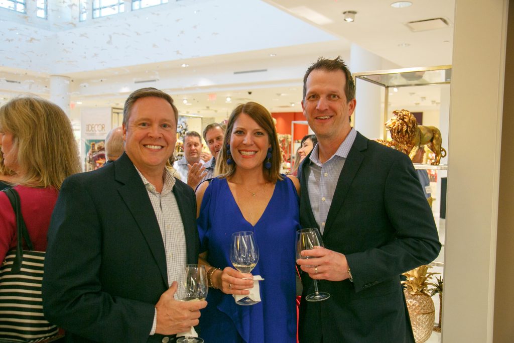 SKI Plano Chris-Bragg-Plano-ISD-Education-Foundation-Past-Board-President-with-Leslie-and-Mark-Newman