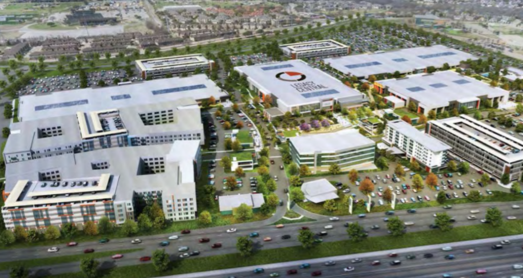 Legacy Central, Plano, Texas, Amazon HQ2, Texas Instruments
