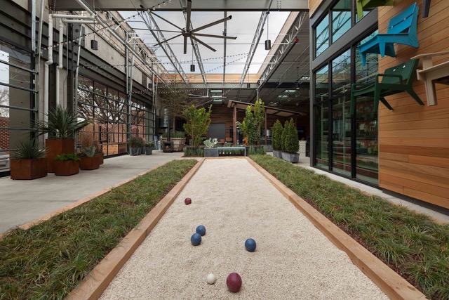 Bocce Ball court at TreeHouse, Plano, home upgrades, renovations