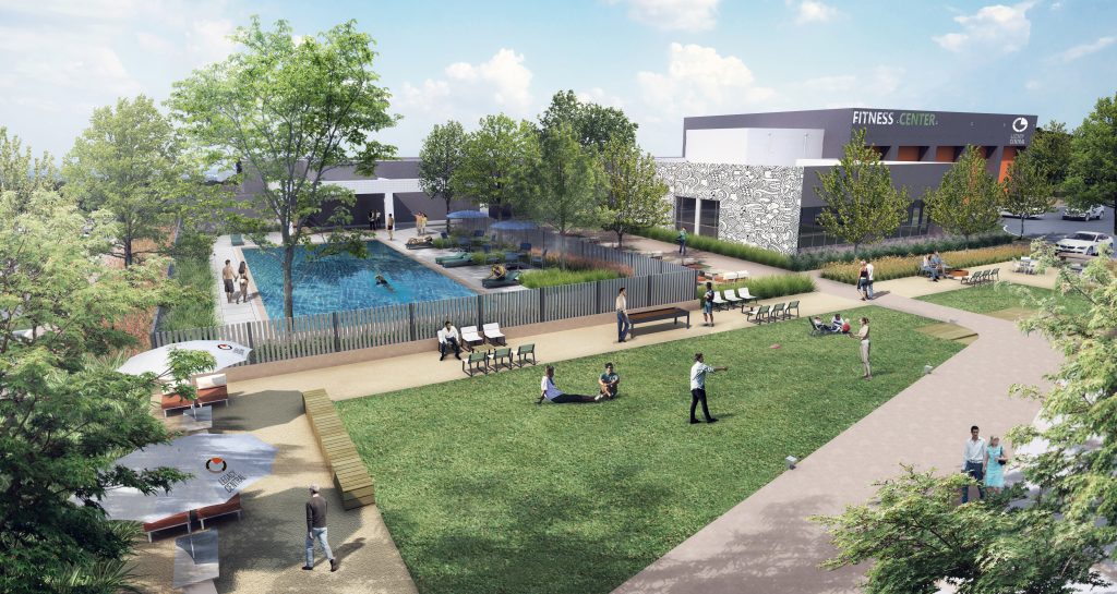 Legacy Central, business park, Texas Instruments campus, Plano, US 75
