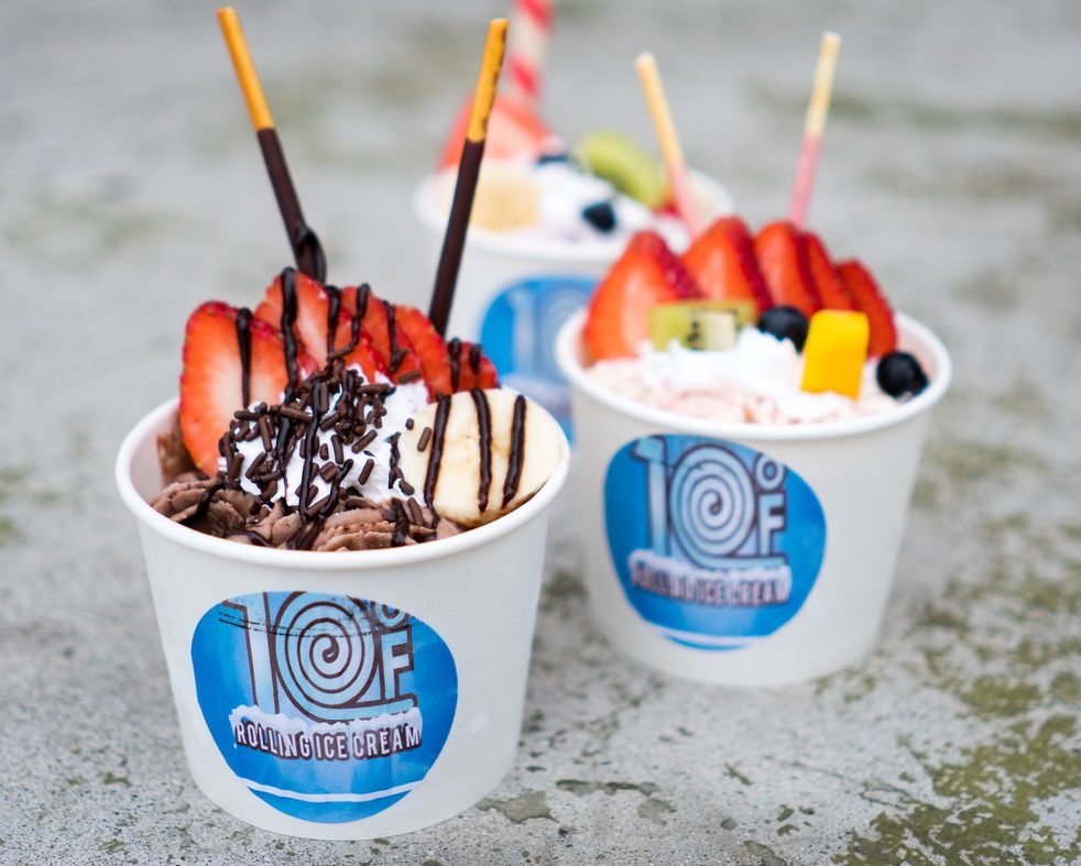 Food, Plano, Dining Out, Texas, 10 ⁰F Rolling Ice Cream, The Shops at Willow Bend, Plano