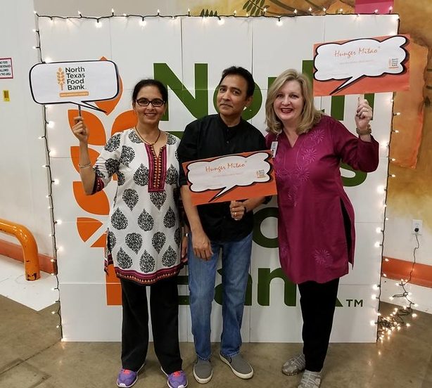 Indo-American Council for North Texas Food Bank, Raj and Anna Asava