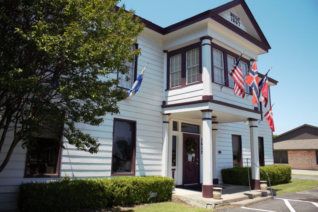 The Wooden Spoon, an unusual Scandinavian shop at downtown Plano, texas