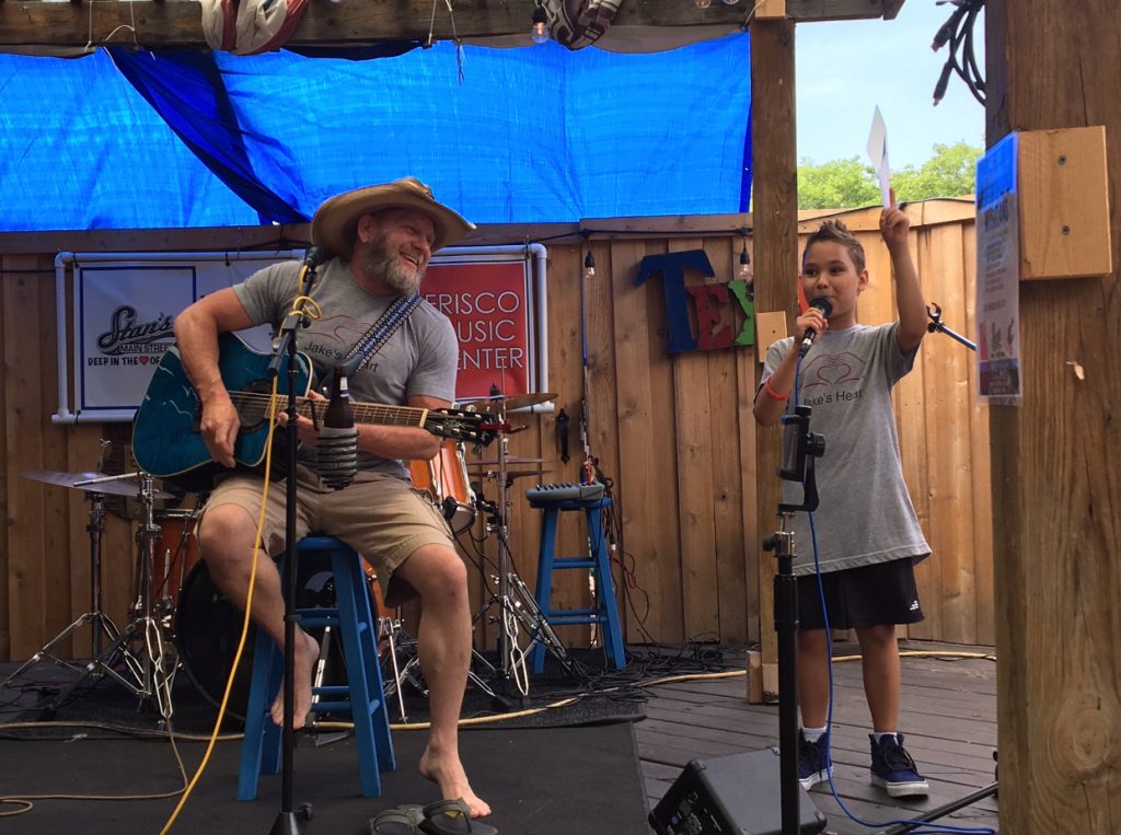 Jake's Heart, Jake Garrett-Mccann, Jake's Heart Annual Music Festival, Stan's Main Street, Texas Bluetones, Jessica Grai, Clint Buchanan, Frisco, homelessness, Dallas