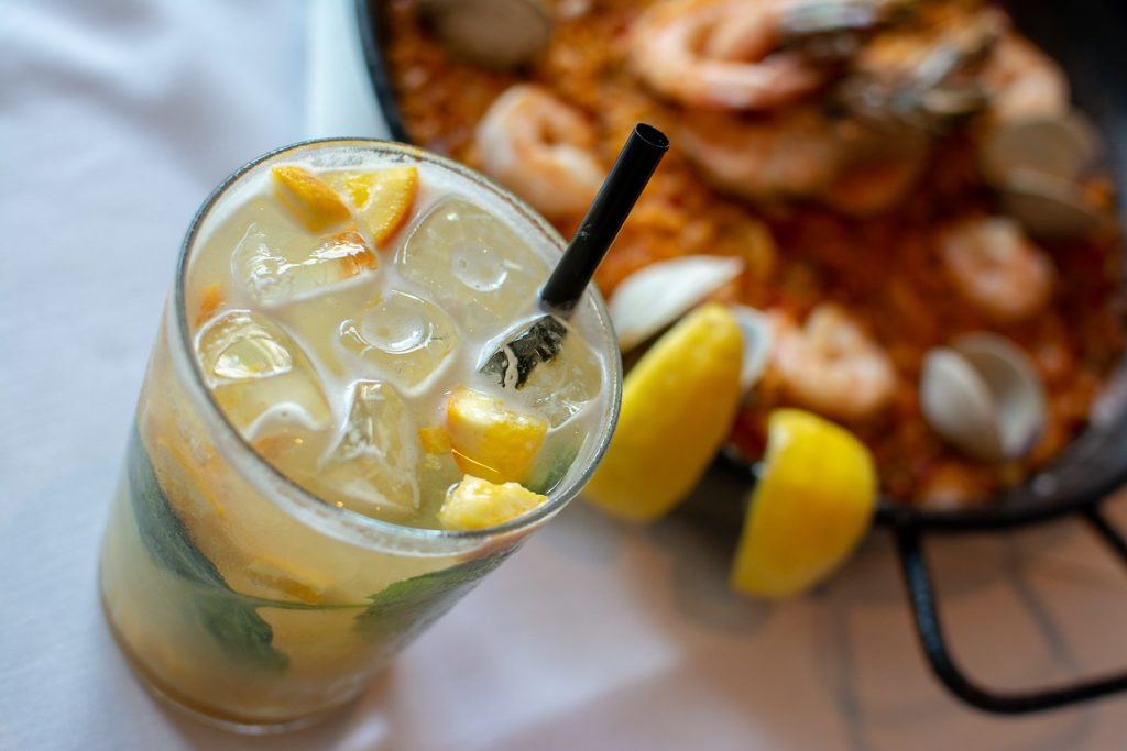 Gazpacho Andaluz, Legacy West, Bulla Gastrobar, Plano, spanish, tapas, churros, sangria, paella