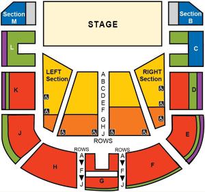 Santa Cruz Civic Auditorium Seating Map