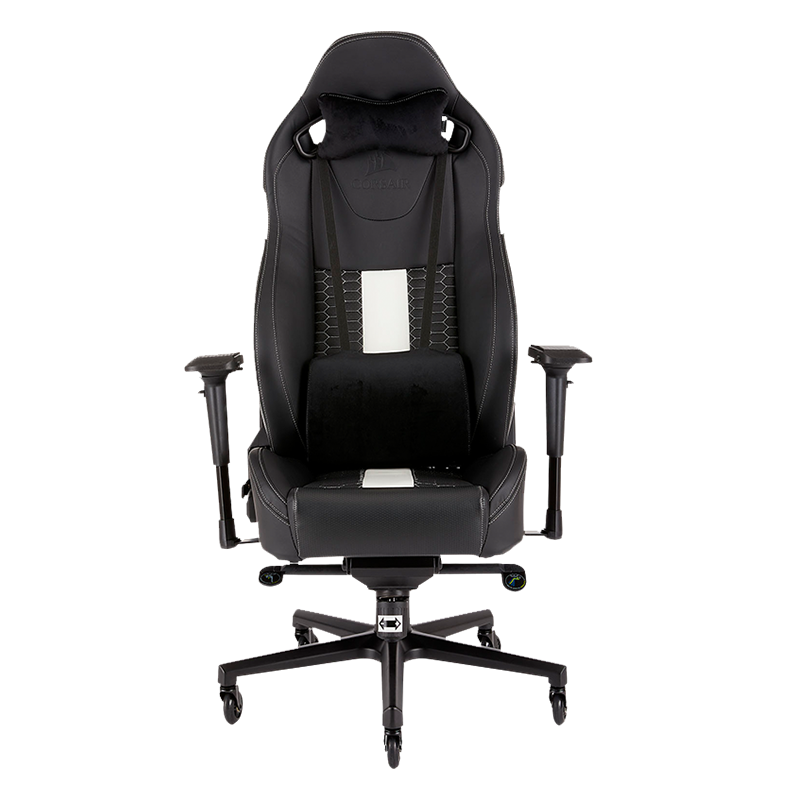 Silla Gamer Corsair T2 Road Warrior Blanca