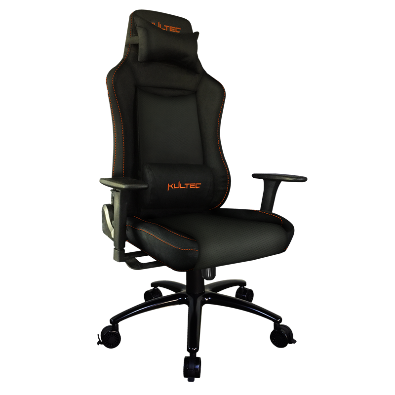 Silla Gamer Kultec Serie GT Naranja
