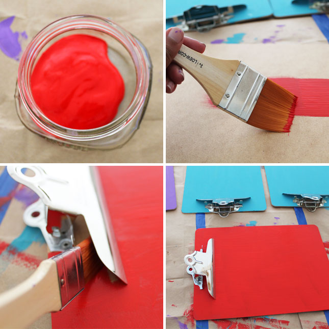 How to Use Clipboards to Create a Real Life Pinterest Board Brit + Co