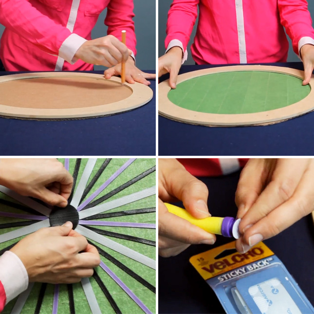 The Easiest Way to Make Your Own Dartboard Brit + Co