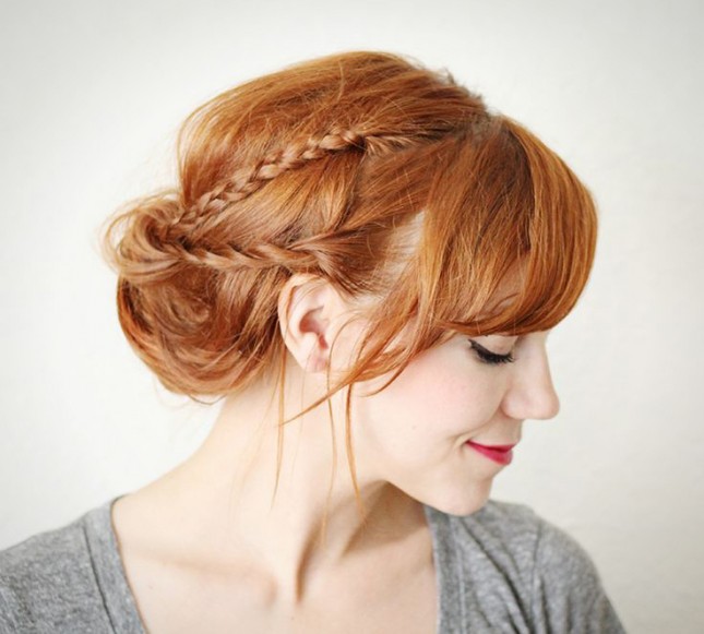 ... hairstyle an incredibly effortless balance. (via A Beautiful Mess