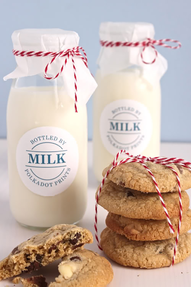 16 New Ways to Leave Milk and Cookies for Santa | Brit + Co