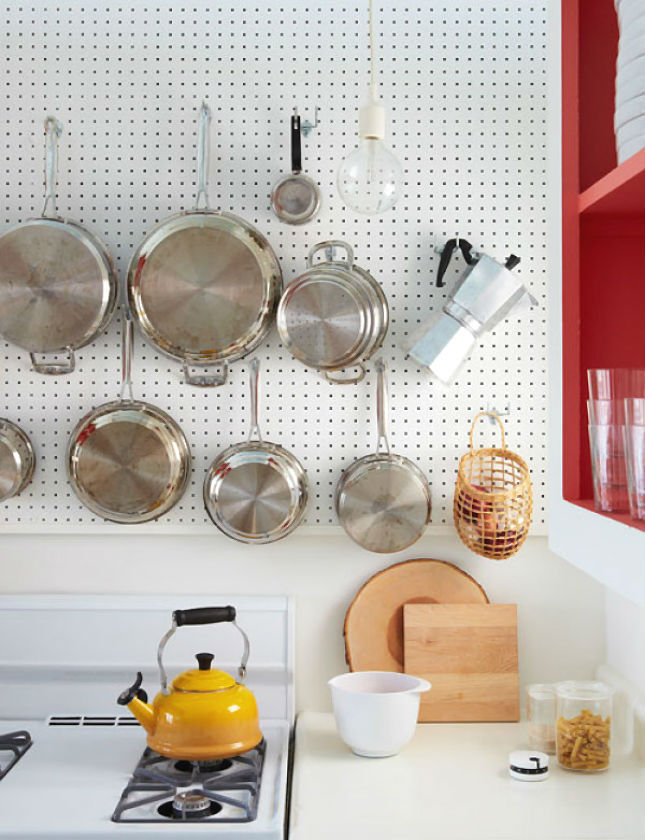 pegboard ideas kitchen 20 big ideas for small kitchens brit co pegboard ideas kitchen 20 big ideas for small kitchens brit co