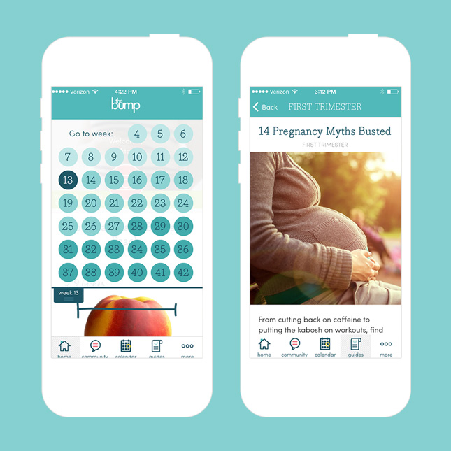10 MustHave Pregnancy Apps to Keep Track of Your Bump Brit + Co