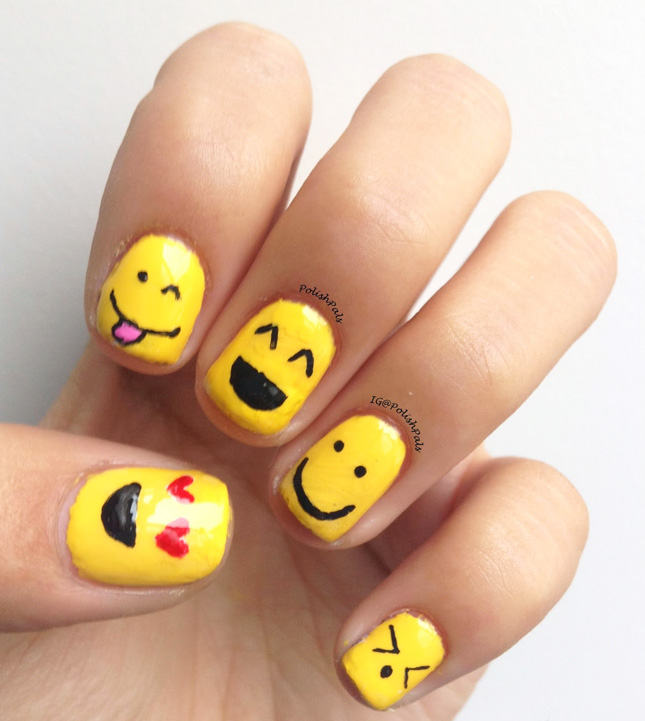 Nails Emoji ~ Beautify Themselves With Sweet Nails Emoji Nail Art : What would an emoji choose at the nail salon . - Nails Emoji ~ Beautify Themselves With Sweet Nails