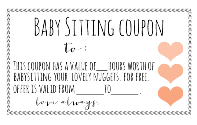 Pregnancy coupon book