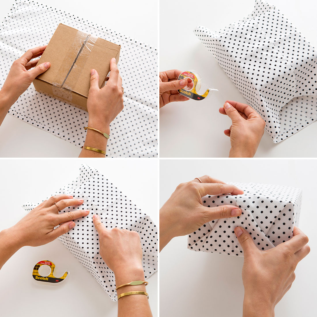 This Might Be the Best TwoinOne Gift Wrap Hack EVER Brit + Co