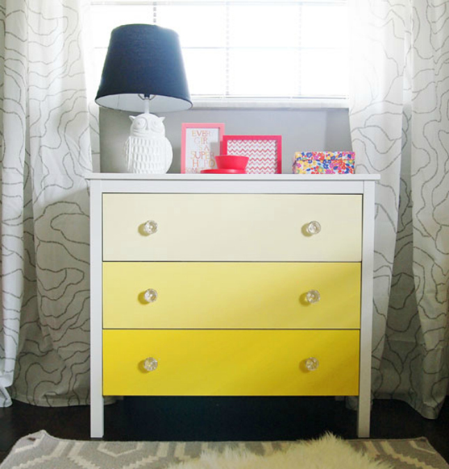 Ombre Your Furniture With These 11 DIYs Brit + Co