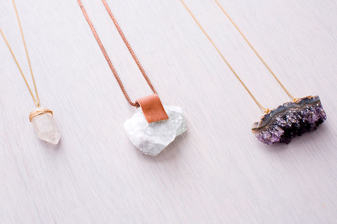 3 Ways to Turn Any Precious Gem into a Necklace Brit + Co
