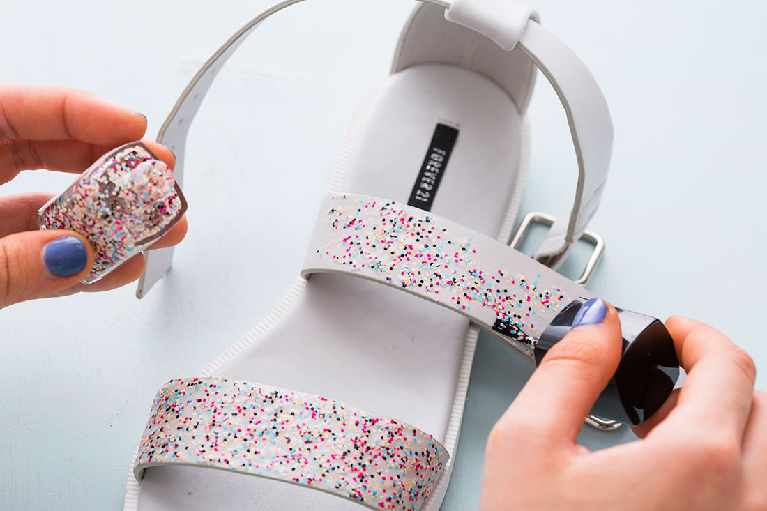 How to Use Nail Polish to Upgrade Cheap Accessories Brit + Co