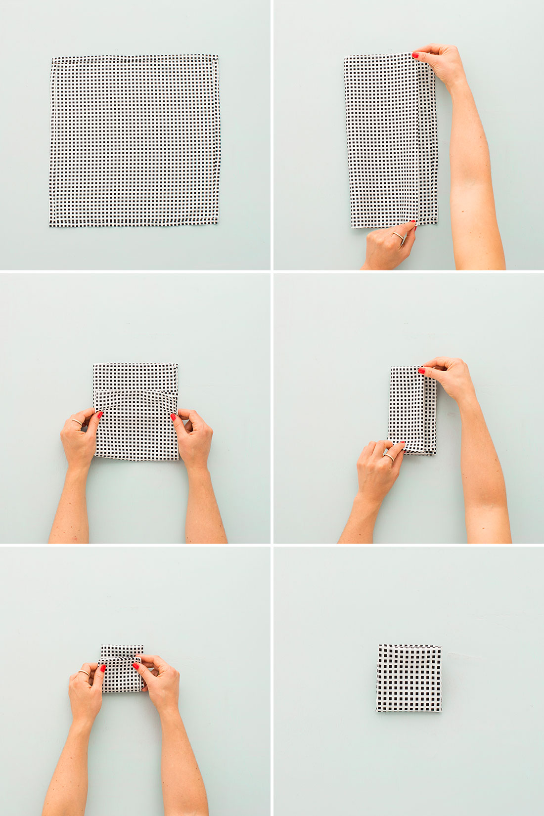 How to Make a Pocket Square + 3 Ways to Fold It Brit + Co