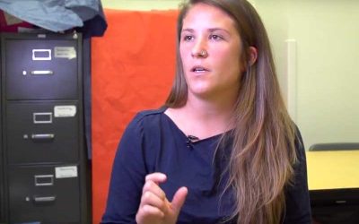 Photo of teacher speaking