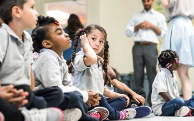 Photo of students seated in classroom