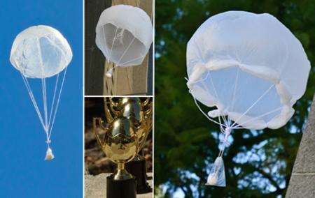 Parachuting Eggs and Battling Boats Conquer Millikan Library | Caltech