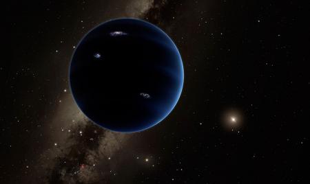 artistic rendering of Planet Nine